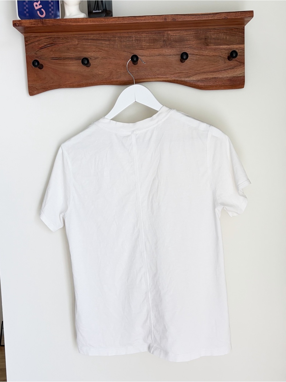 Lululemon All Yours Cotton T-Shirt White sz 6 - Picture 4 of 5